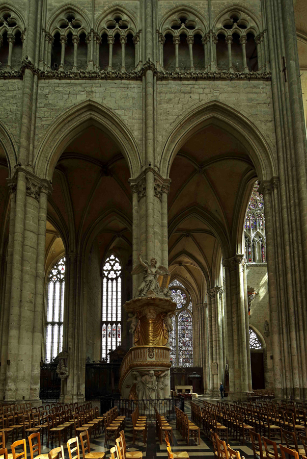 Chaire de Vérité de la cathédrale d'Amiens.
