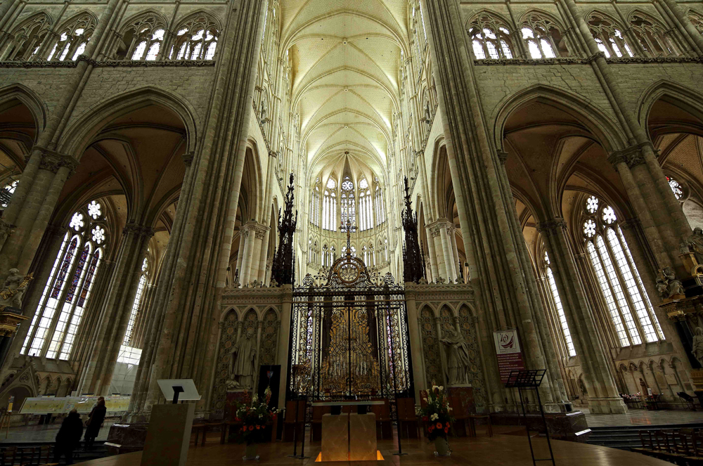 Choeur de la cathédrale d'Amiens.