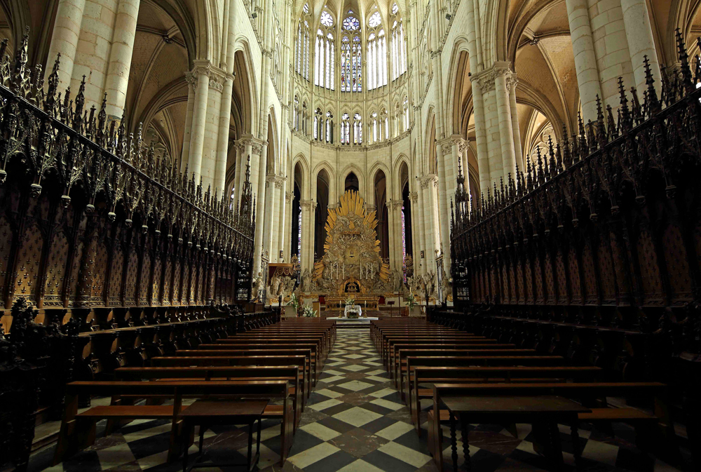 Stalles du choeur de la cathédrale d'Amiens.